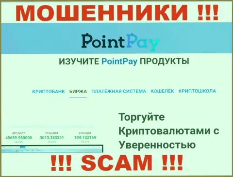 Так как деятельность интернет мошенников PointPay - обман, лучше взаимодействия с ними избежать