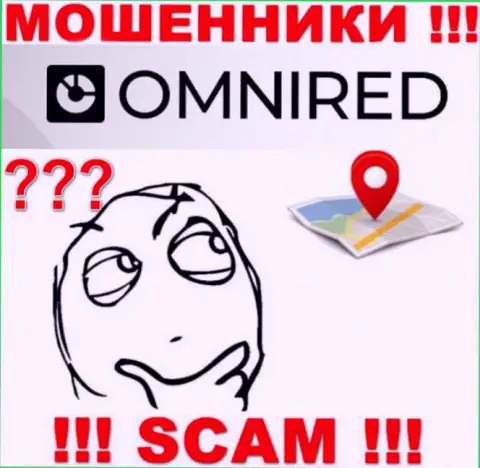 На онлайн-сервисе Omnired тщательно прячут инфу касательно официального адреса конторы