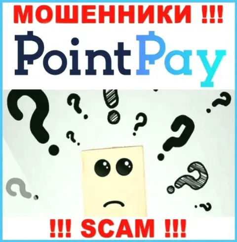 В глобальной сети internet нет ни одного упоминания о руководителях мошенников Point Pay
