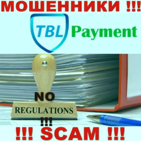 Советуем избегать TBL Payment - можете лишиться финансовых активов, ведь их работу никто не регулирует