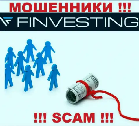 Не нужно соглашаться совместно работать с internet мошенниками Finvestings Com, крадут вложения