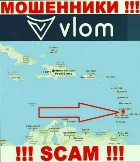 Контора Влом это мошенники, пустили корни на территории Saint Vincent and the Grenadines, а это офшор