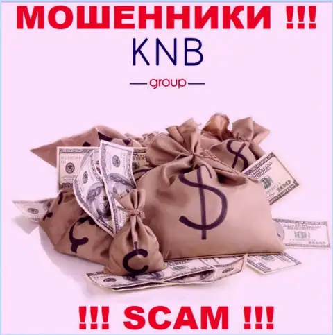 Взаимодействие с брокерской организацией KNB Group доставит только одни потери, дополнительных комиссионных сборов не платите