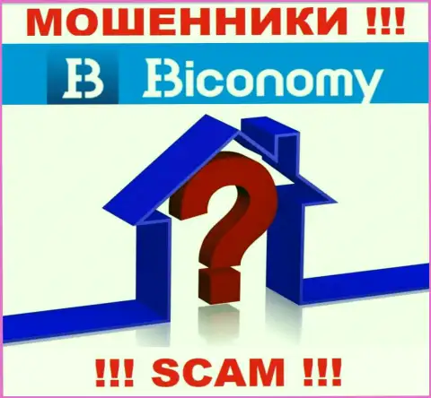 Официальный адрес регистрации компании Biconomy Ltd скрыт - предпочли его не засвечивать